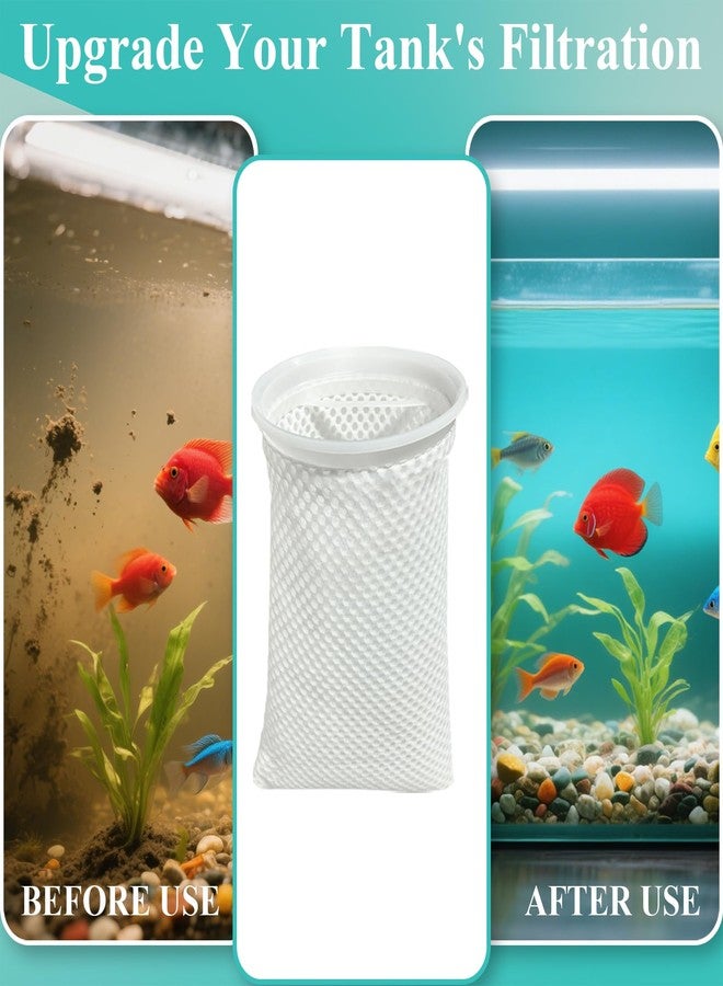 Conloquen 8 Pcs 7 Inch Filter Socks 150 Micron, Honeycomb 3D Filter Socks for Saltwater Aquarium, Sump Filter Sock, Reef Filter Sock Bags - Image 5